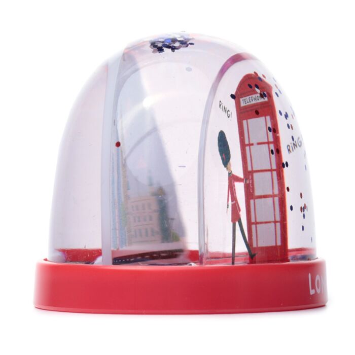 Collectable Snow Storm (Medium) - London Icons Red Telephone Box 🇬🇧