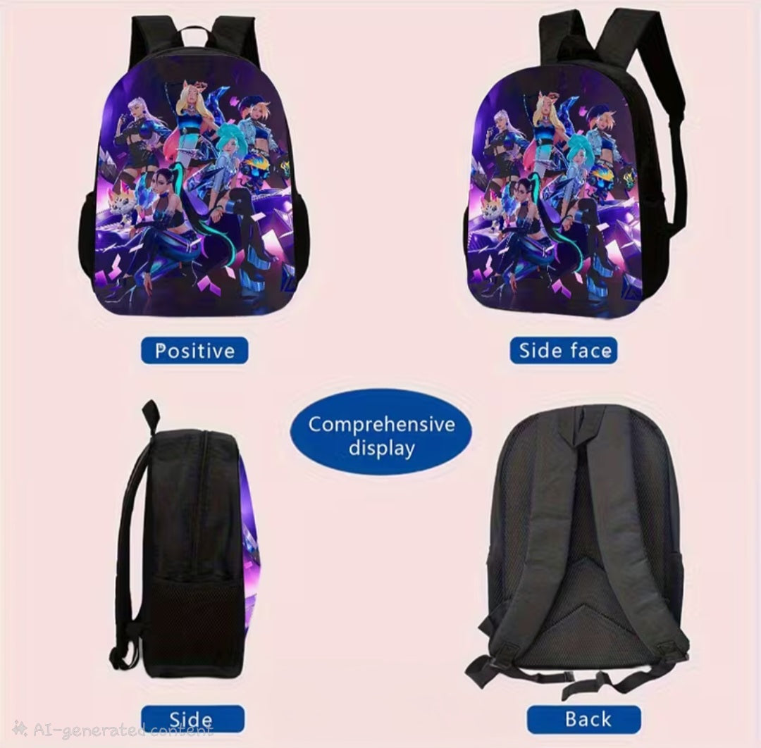 3pcs DH themed Backpack 🇨🇳