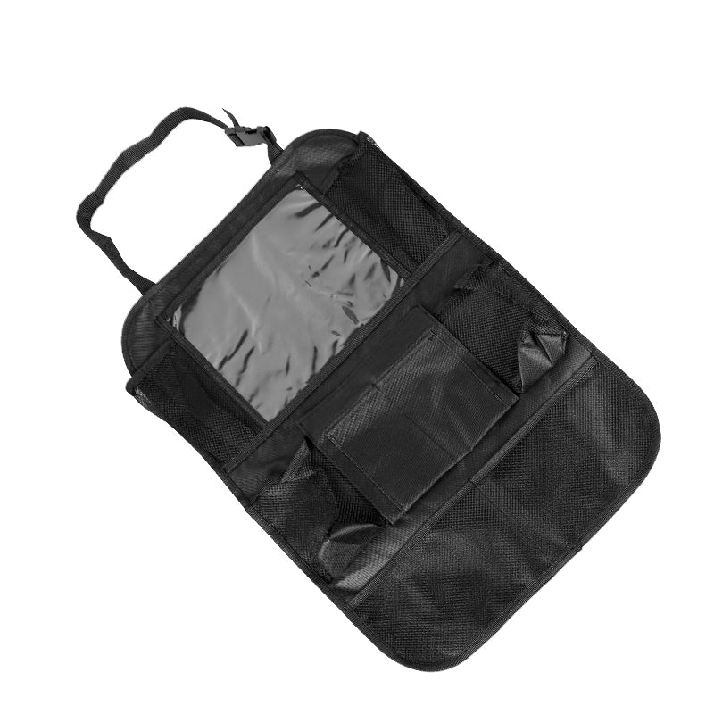 2 pcs Car Back Seat Organiser Tablet Holder Storage Kick Mats Kids Toys Pockets 🇬🇧