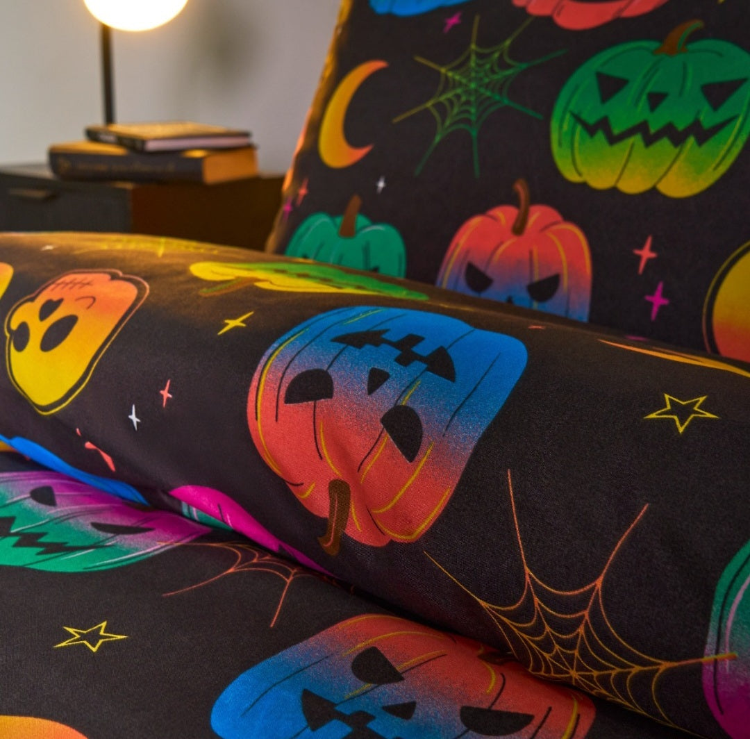 Halloween Duvet Set - Black 🇬🇧