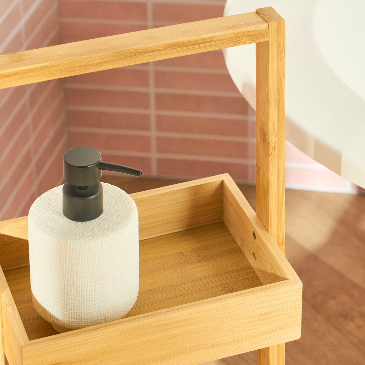 3-Tier Bamboo Storage Caddy - Natural 🇬🇧