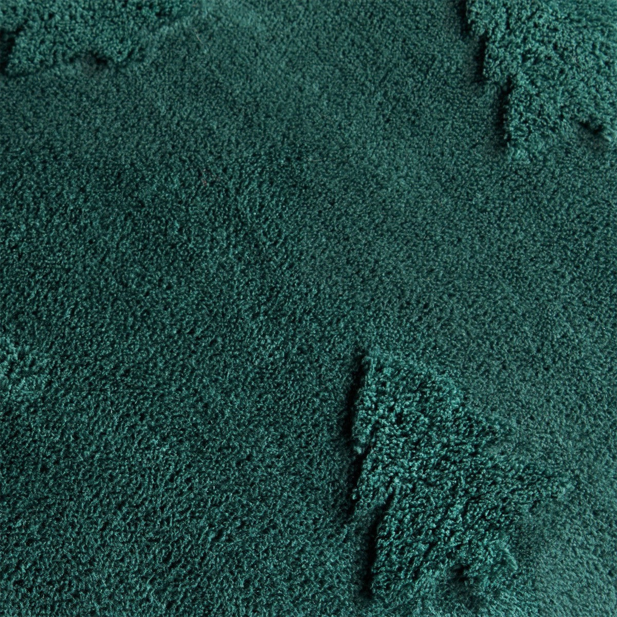 Winter Tree Tufted Teddy Fleece Duvet Cover Set - Forest Green 🇬🇧