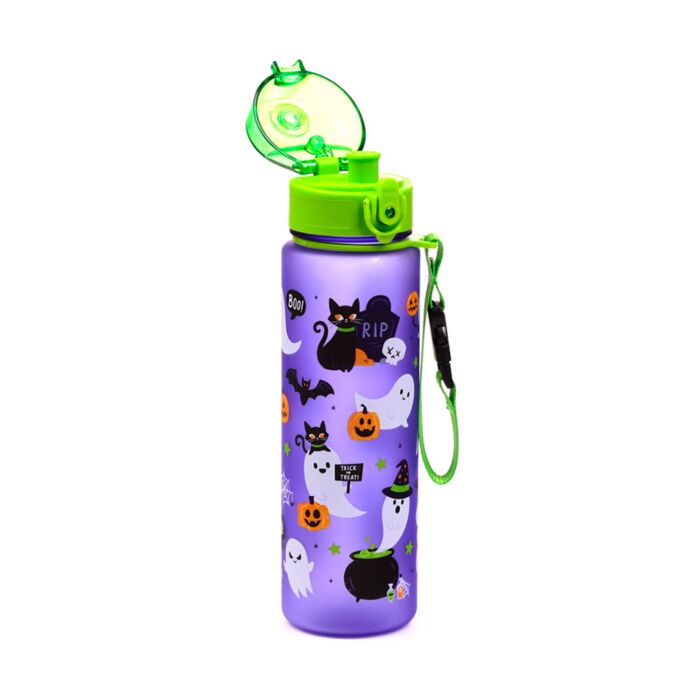 600ml Shatterproof Pop Top Water Bottle - Spooky 🇬🇧