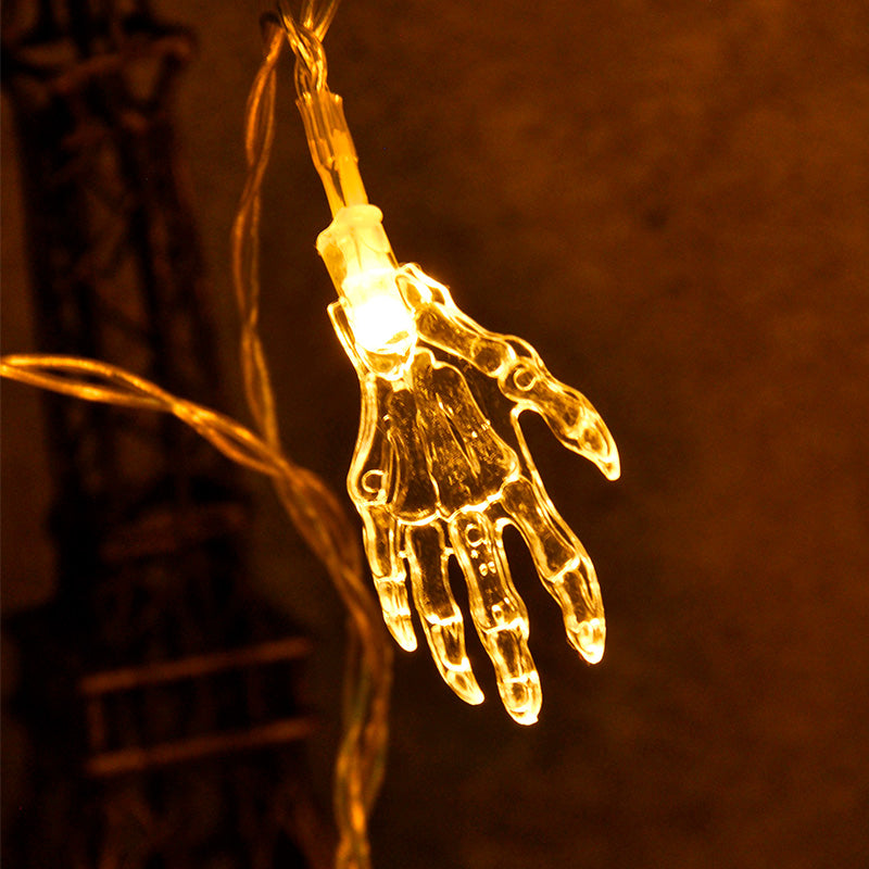 Decorative Lights LED String Lights for Halloween - 2m/10 LED Lights, Crystal Skull 🇬🇧