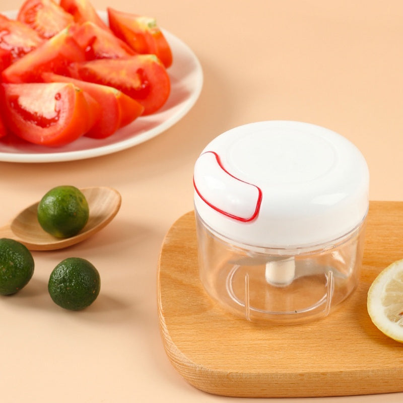 Manual Food Chopper Pull String Vegetable Chopper Mini Food Processor for Garlic Onion Vegetables Random Colors 🇬🇧