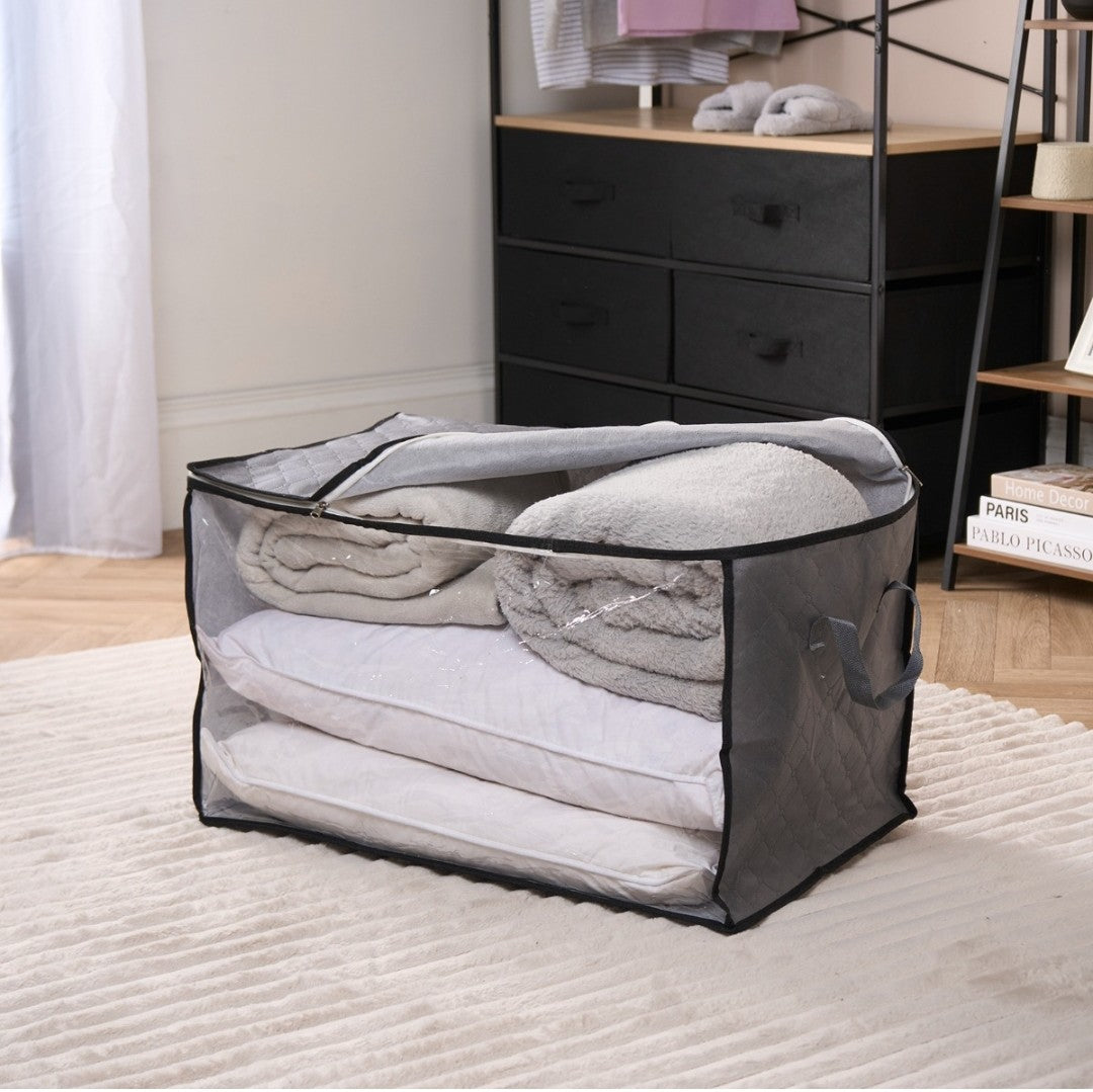112-Litre Bedding Storage Bag - Charcoal 🇬🇧