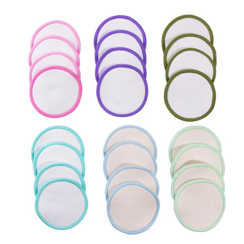 20 x Make up Remover Pads Microfiber Cleaner Puff Reusable Face Cleansing Cloth 🇬🇧