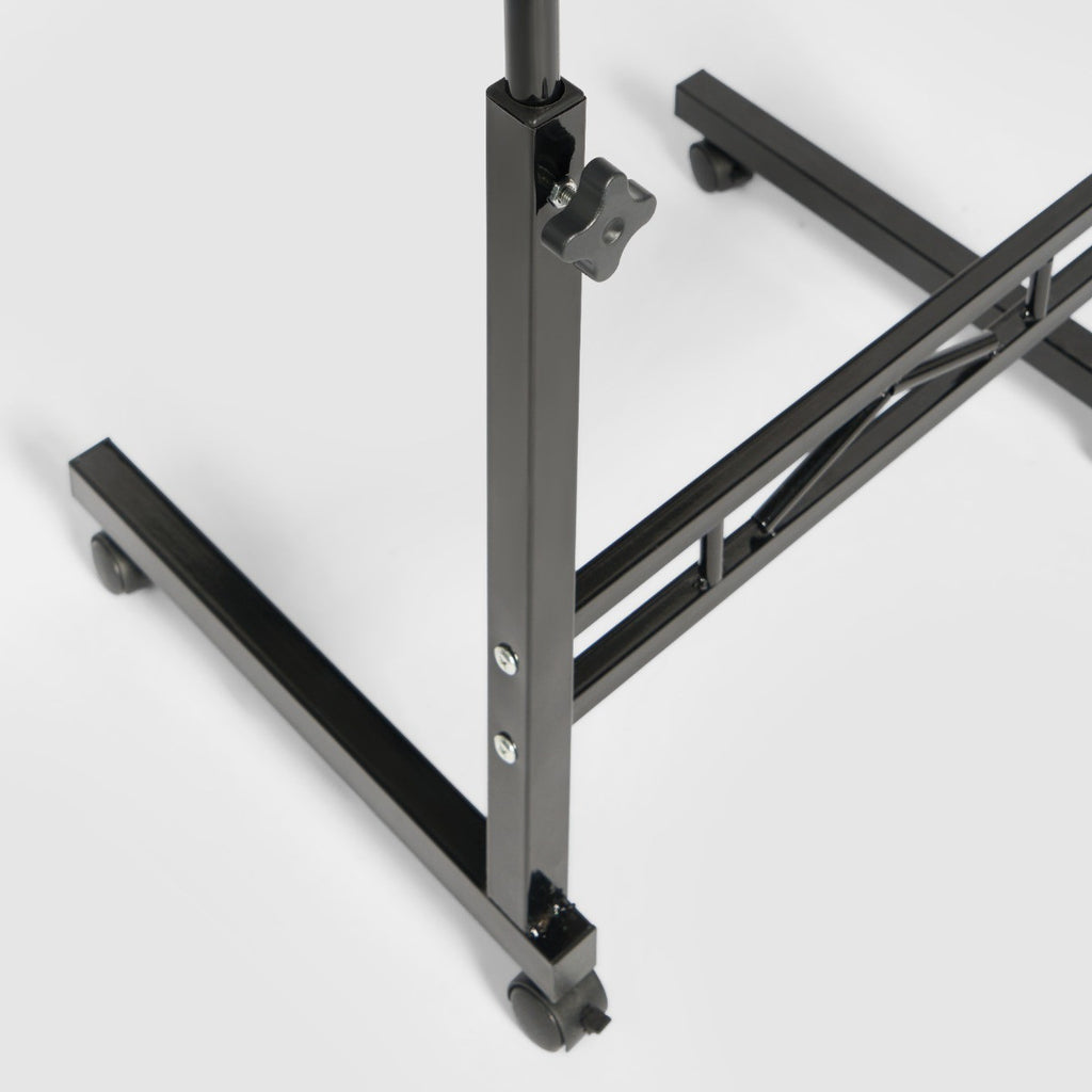 Adjustable C Shape Table - Light Wood 🇬🇧