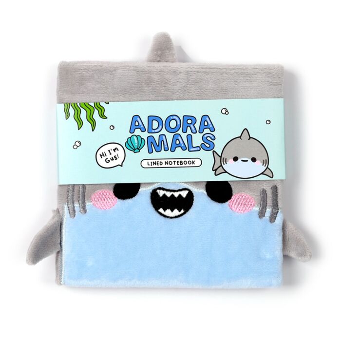 Adoramals Octopus/Shark Plush Notebook 🇬🇧