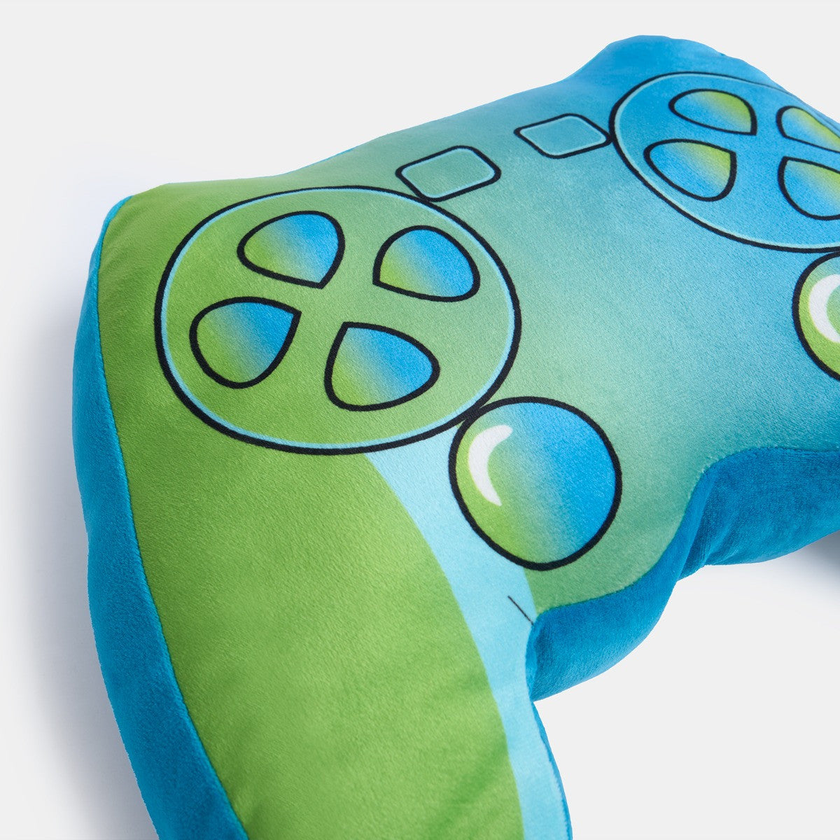 Console Remote Shaped Gamer Cushion - Blue 🇬🇧