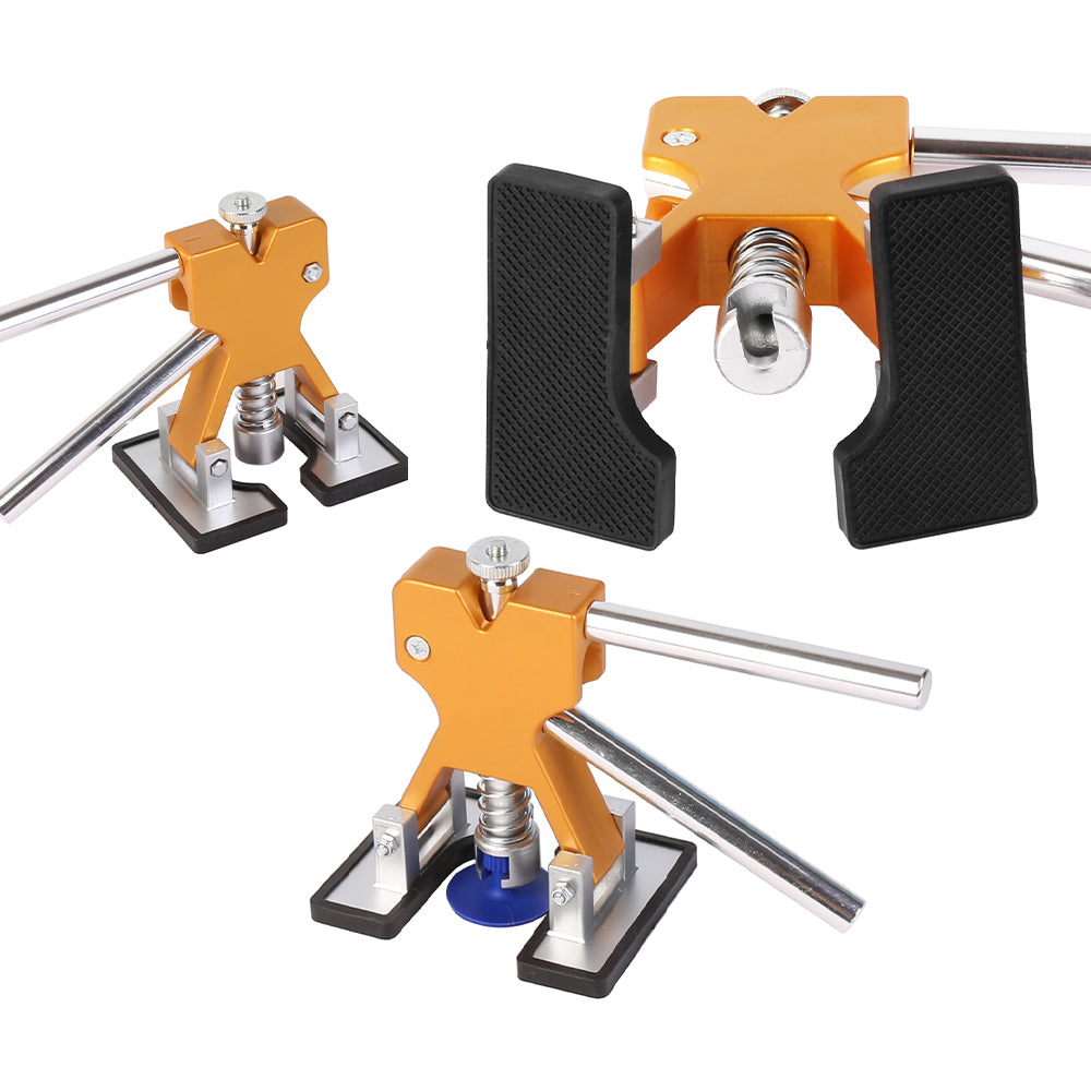 Car Dent Repair Kit Paintless Dent Puller Kit Dent Puller Lifter Kit Include 18 Puller Tabs 🇬🇧