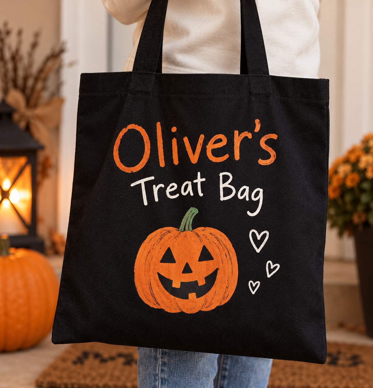 Personalised Halloween Treat Bag 🇬🇧
