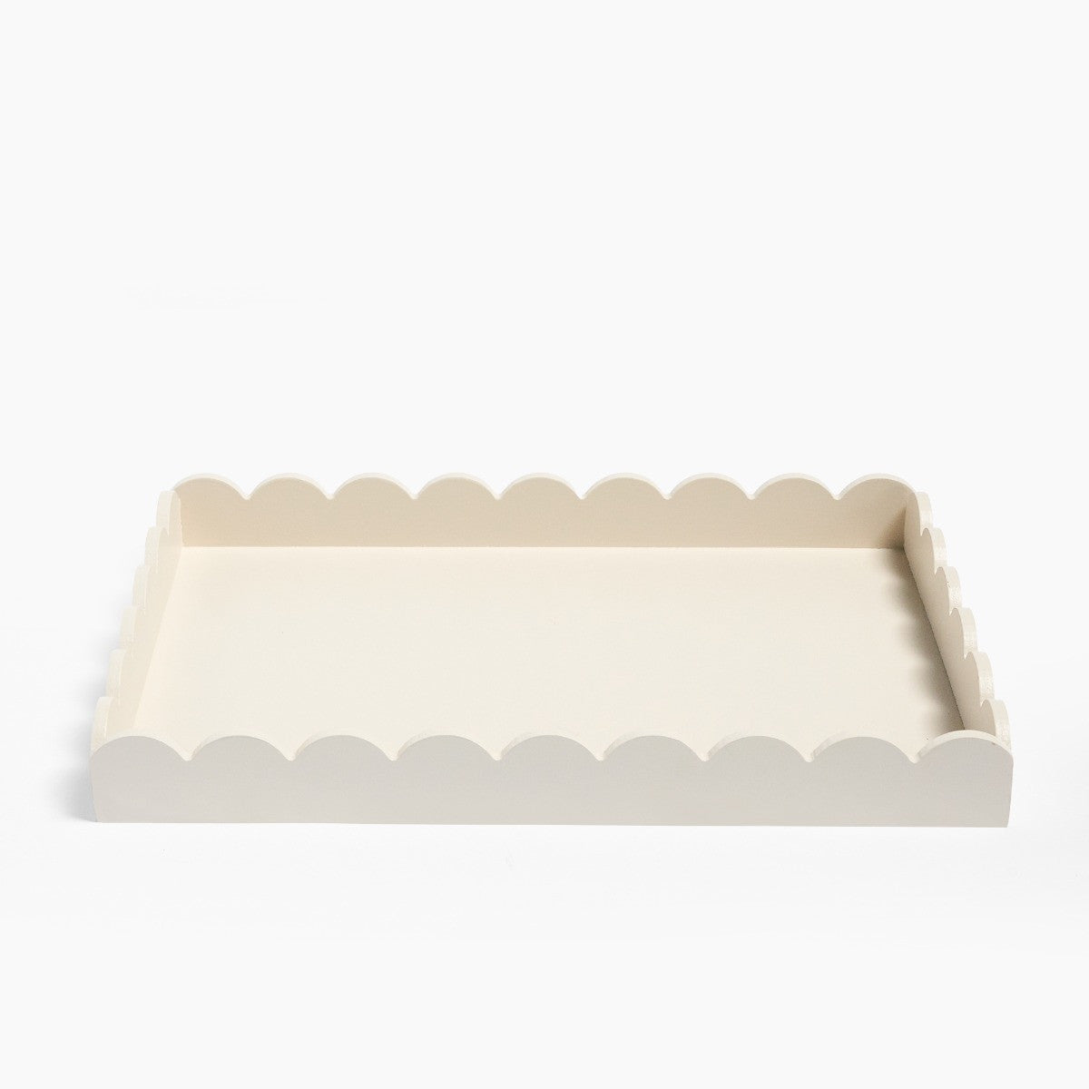Rectangle Scallop Tray - Cream 🇬🇧