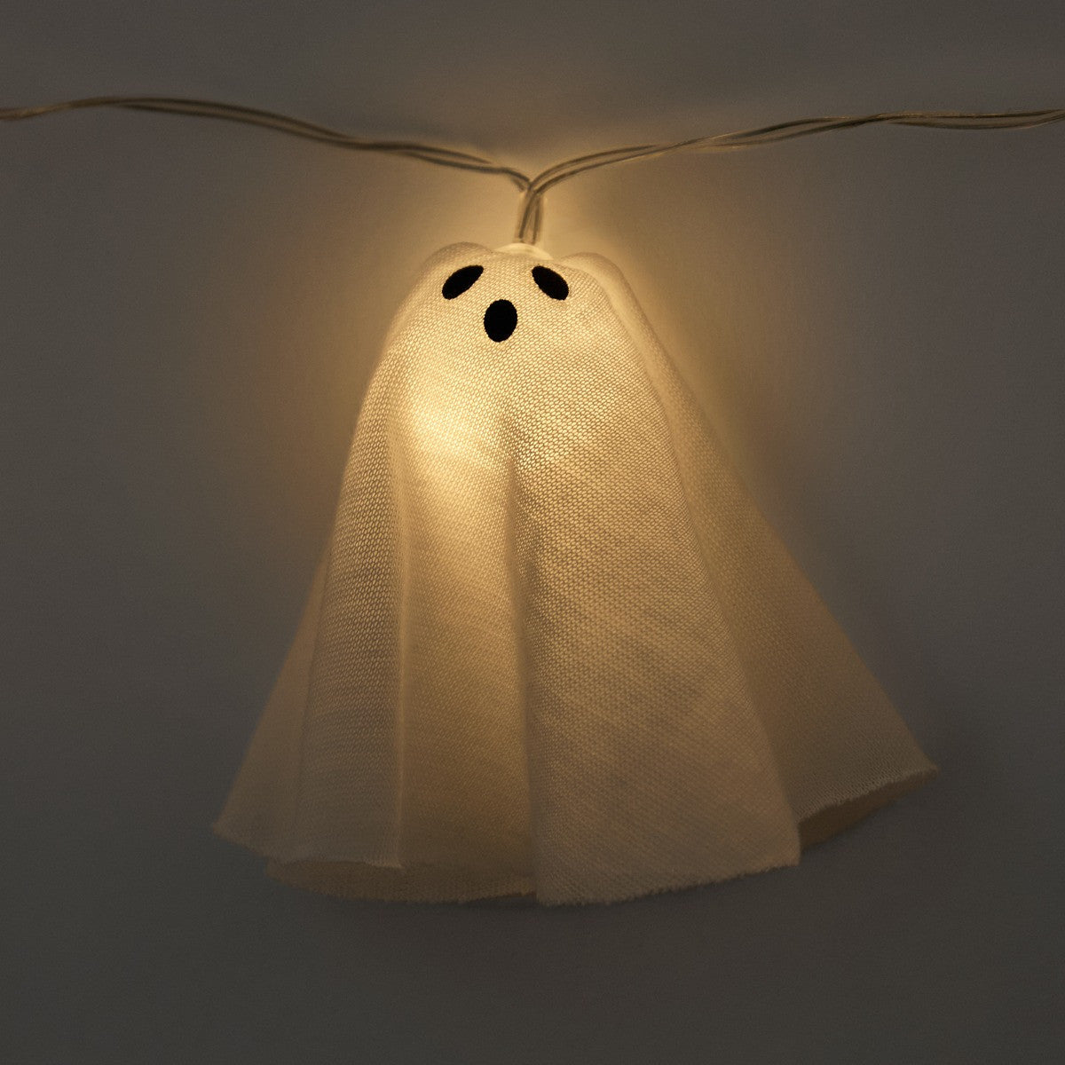 10 Pack Ghost String Lights - White 🇬🇧