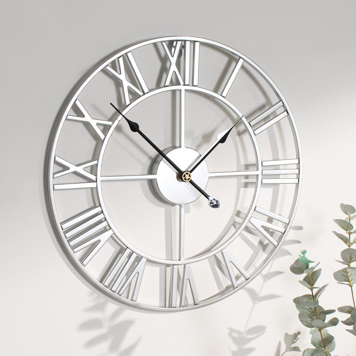 Skeleton Wall Clock - Black 🇬🇧