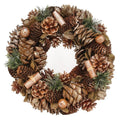 Gold Glitter Cinnamon Wreath