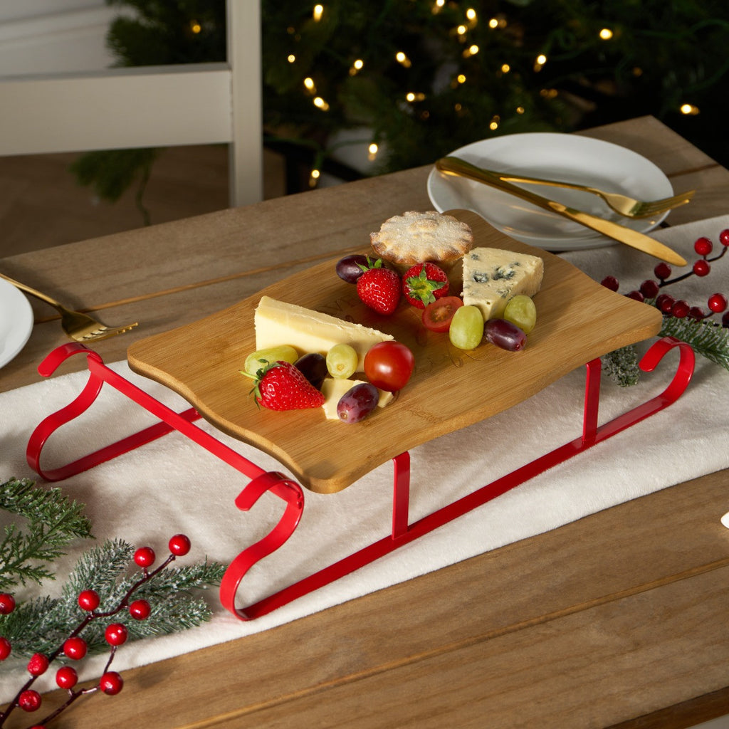 Sleigh Wooden Serving Board 🇬🇧