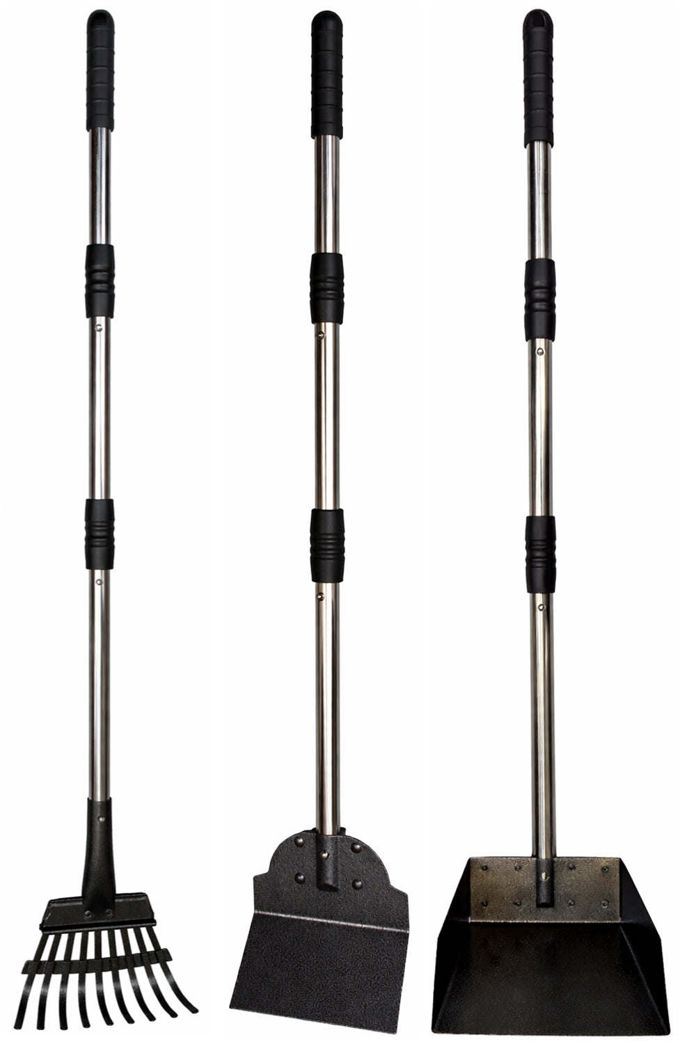 3in 1 Garden Tool Set – Rake, Shovel & Dustpan 🇬🇧