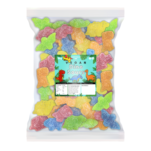Candycrave Vegan Dino Sours 2kg 🇬🇧