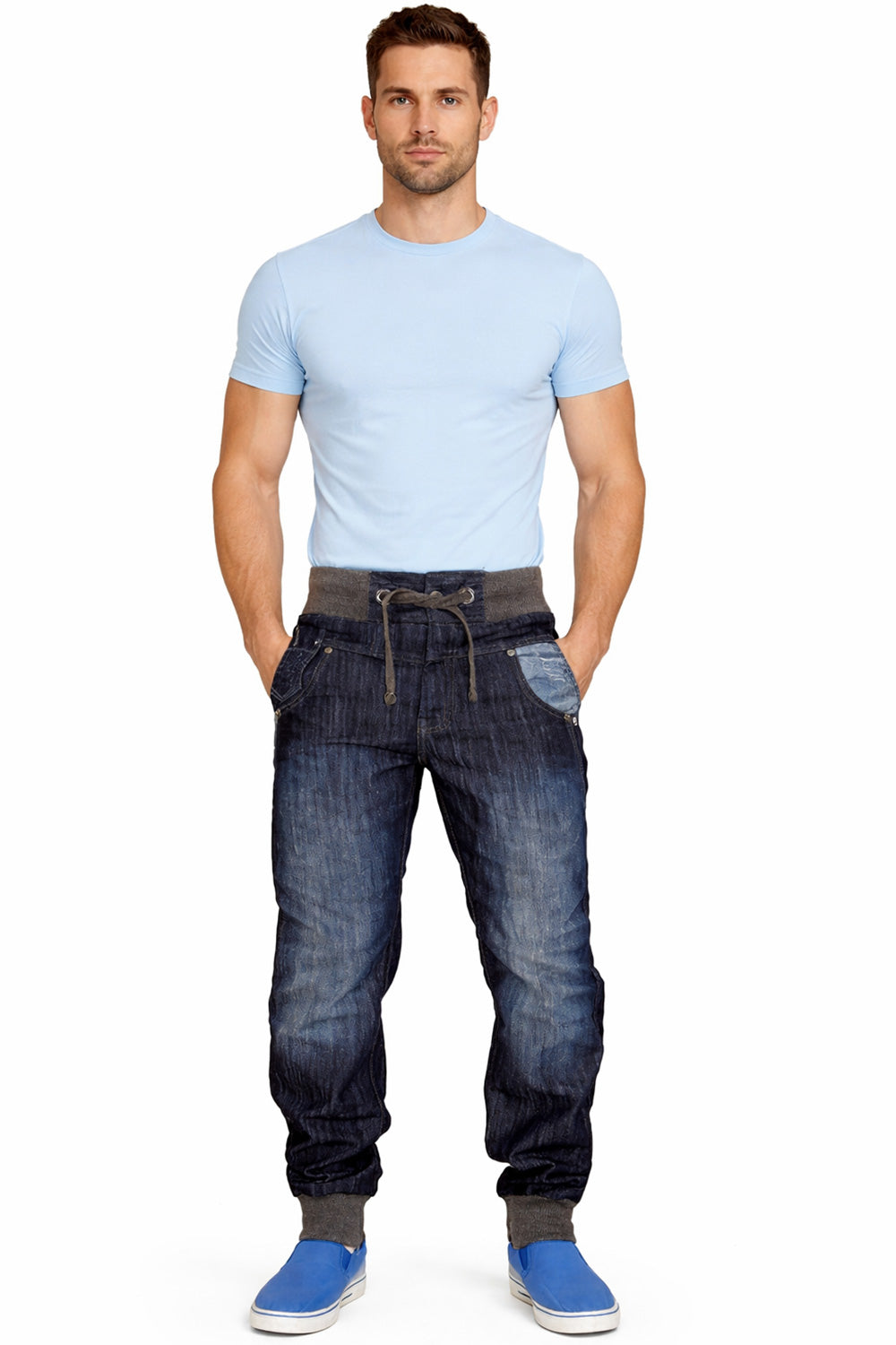 Men Tussker Straight Cuffed Jeans 🇬🇧