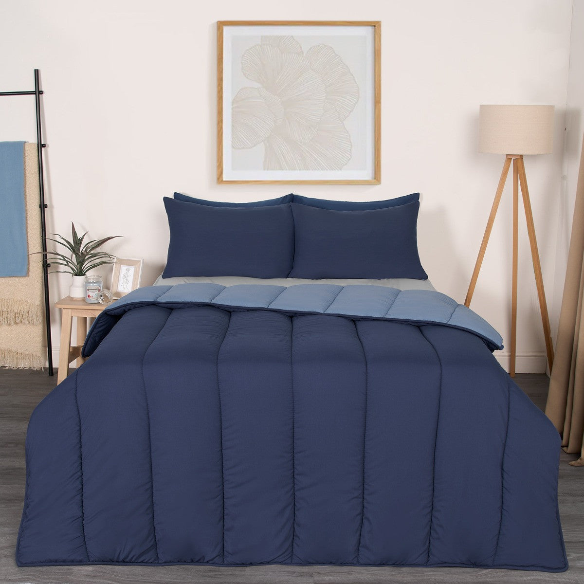 Coverless 10.5 Tog Reversible Duvet & Pillowcase 🇬🇧