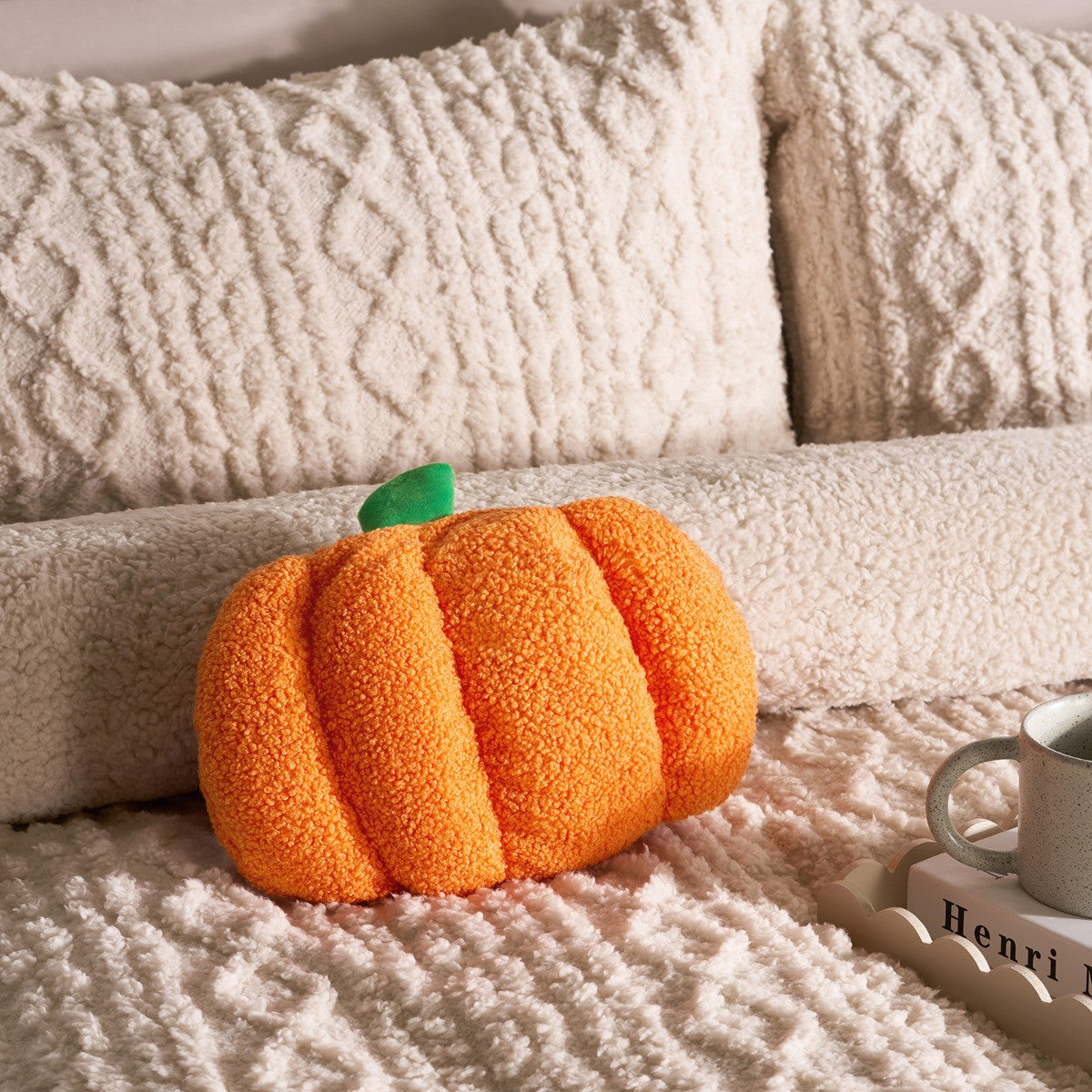 Pumpkin Hot Water Bottle - Rust 🇬🇧
