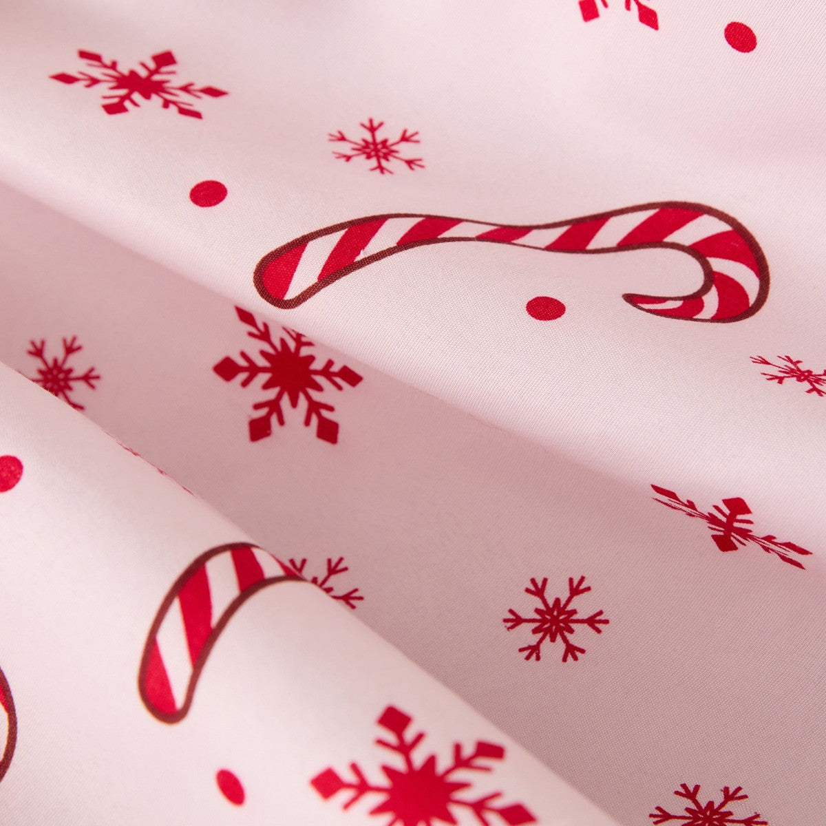 Santa Stop Here Slogan Reversible Duvet Cover Set, Red/White - Single 🇬🇧