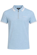 Firetrap Men's Zip Up Polo T-shirt 🇬🇧
