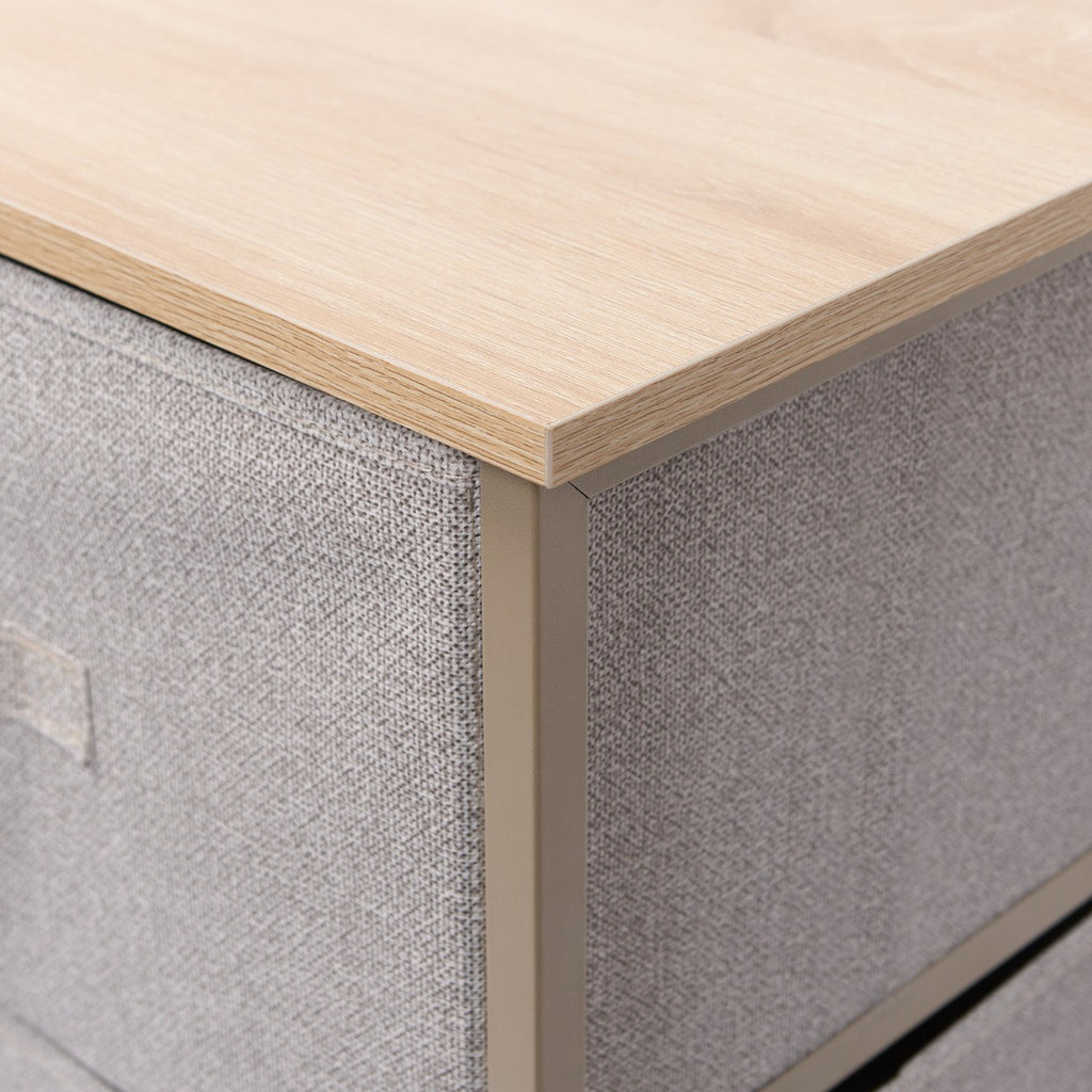 Brooklyn 3 Drawer Fabric Cabinet 🇬🇧