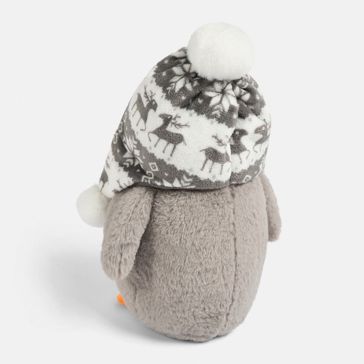 Penny the Penguin Cushion - Grey 🇬🇧