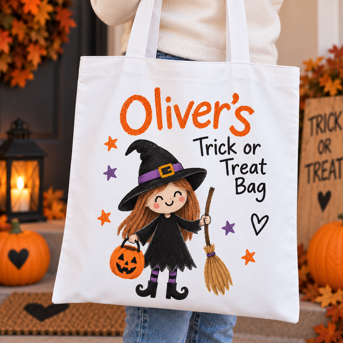 Personalised Halloween Treat Bag 🇬🇧