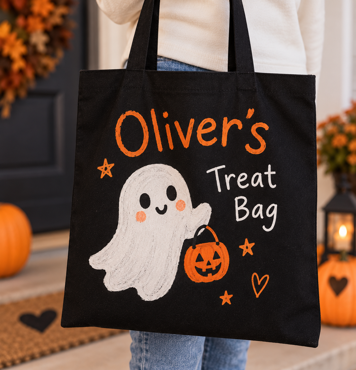 Personalised Halloween Treat Bag 🇬🇧