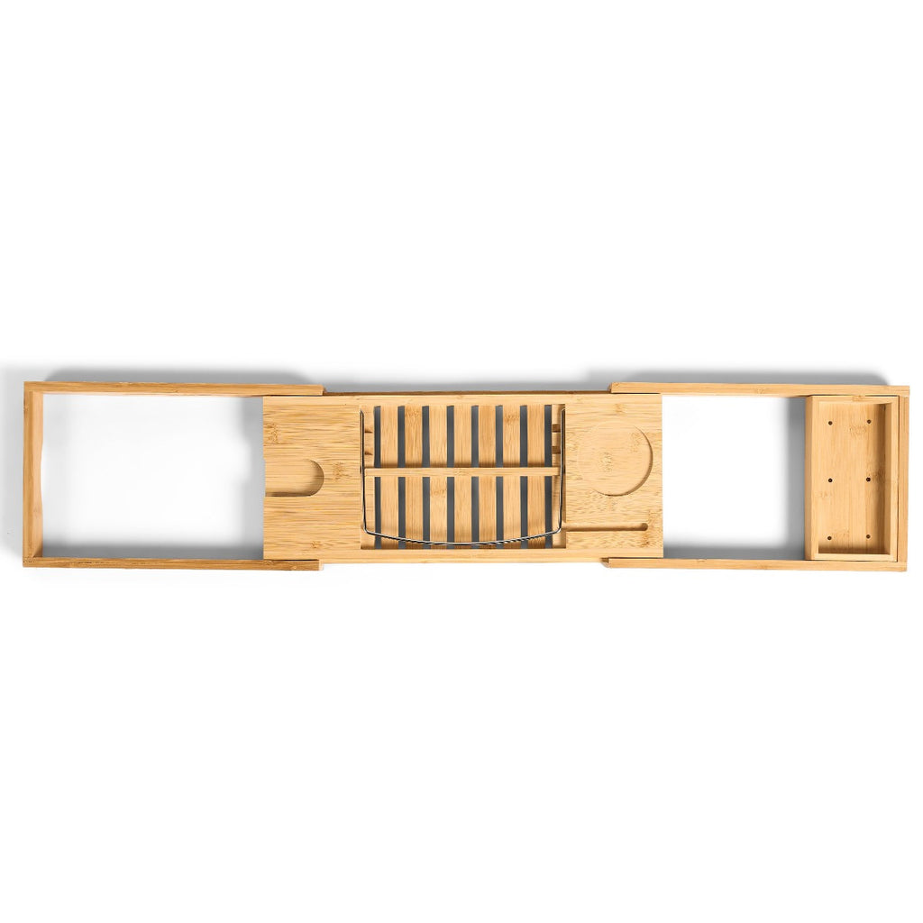Wooden Extendable Bath Rack - Natural 🇬🇧