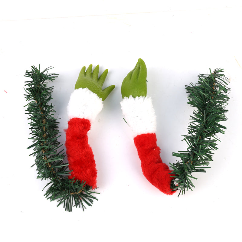 Stuffed Stuck Garland Elf Arm Leg Head Ornaments Christmas Tree Decorations 🇬🇧