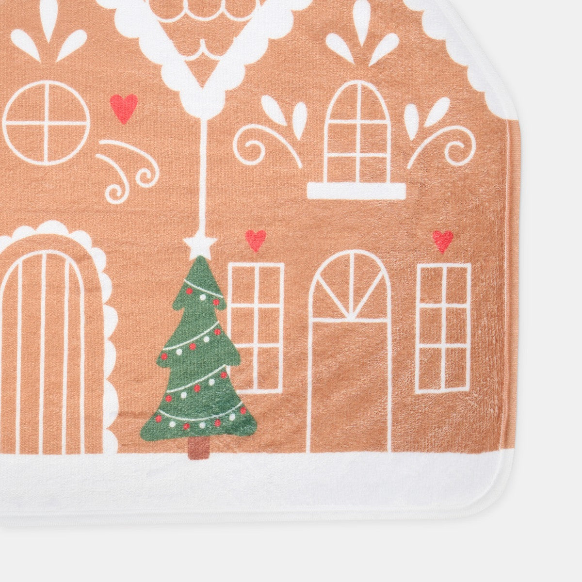 Christmas Gingerbread Printed Runner - Brown 🇬🇧