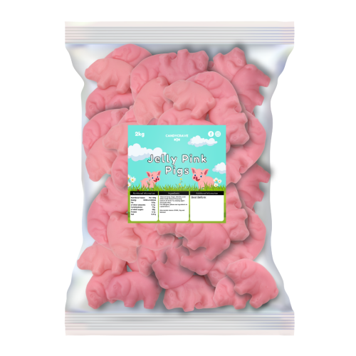 Candycrave Jelly Pink Pigs 2kg 🇬🇧