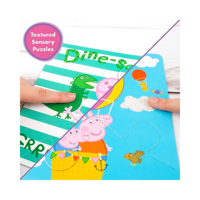 Peppa Pig Wooden Jigsaw Puzzle Set 🇬🇧