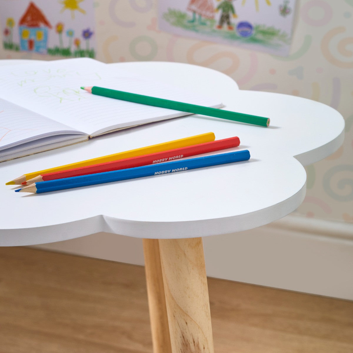 Cloud Shape Side Table - White 🇬🇧