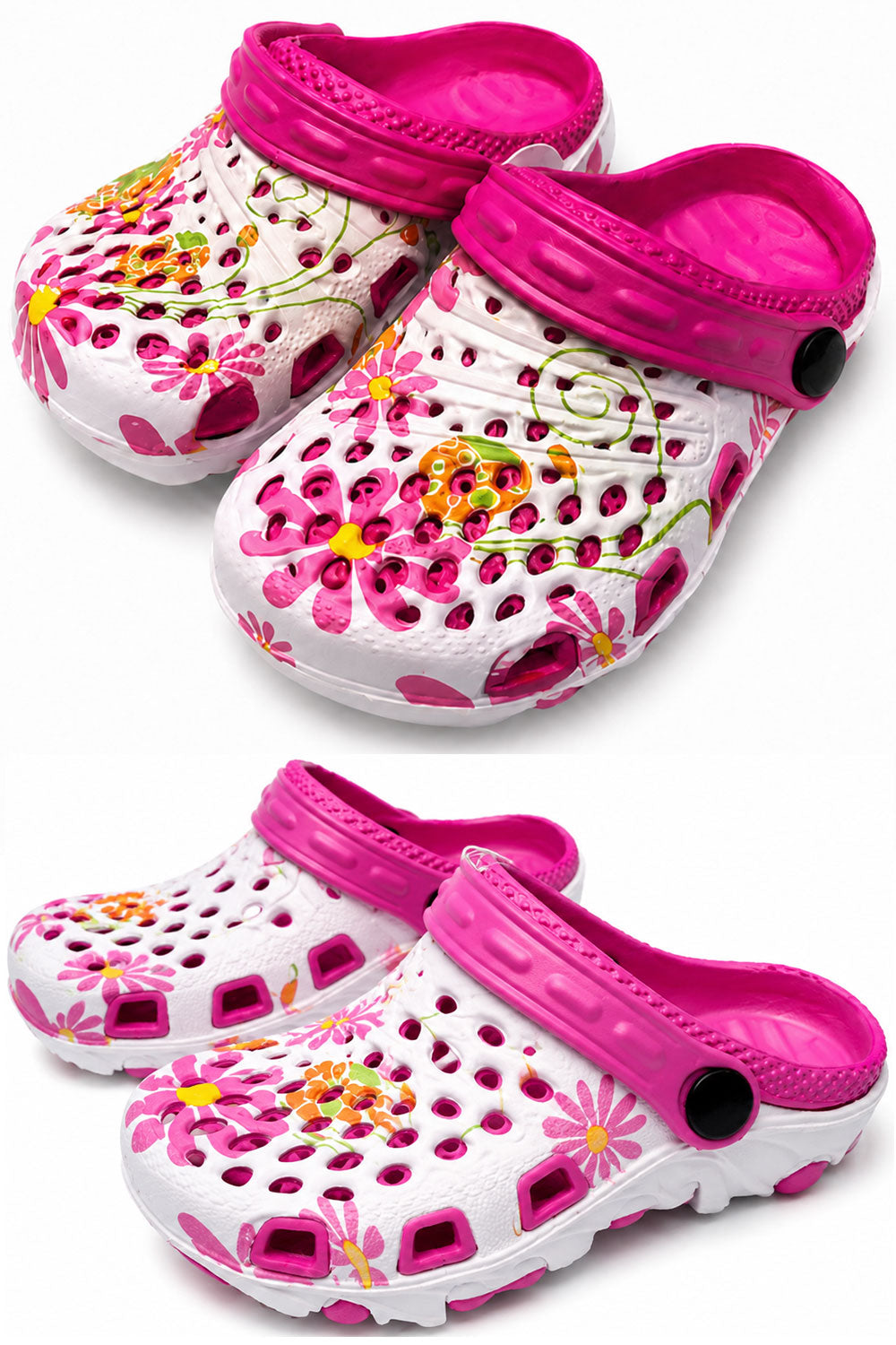Kids Colourful Lightweight Clogs - Non-Slip Sandals 🇬🇧