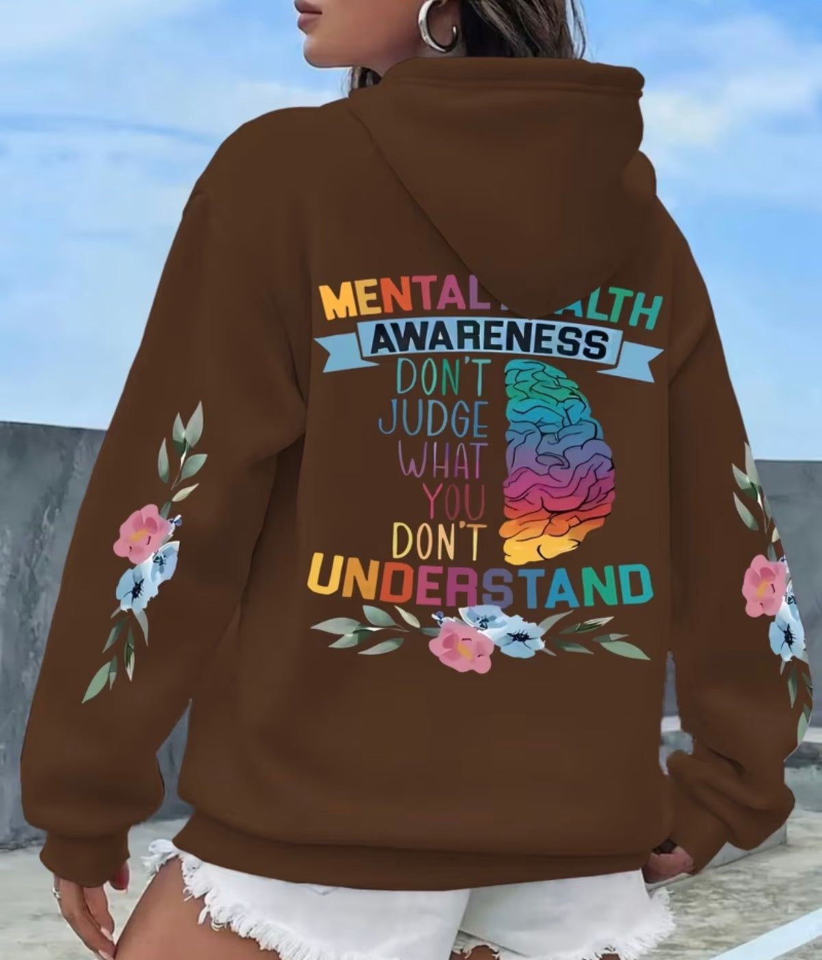 Understand Hoodie - Flowers 🇬🇧