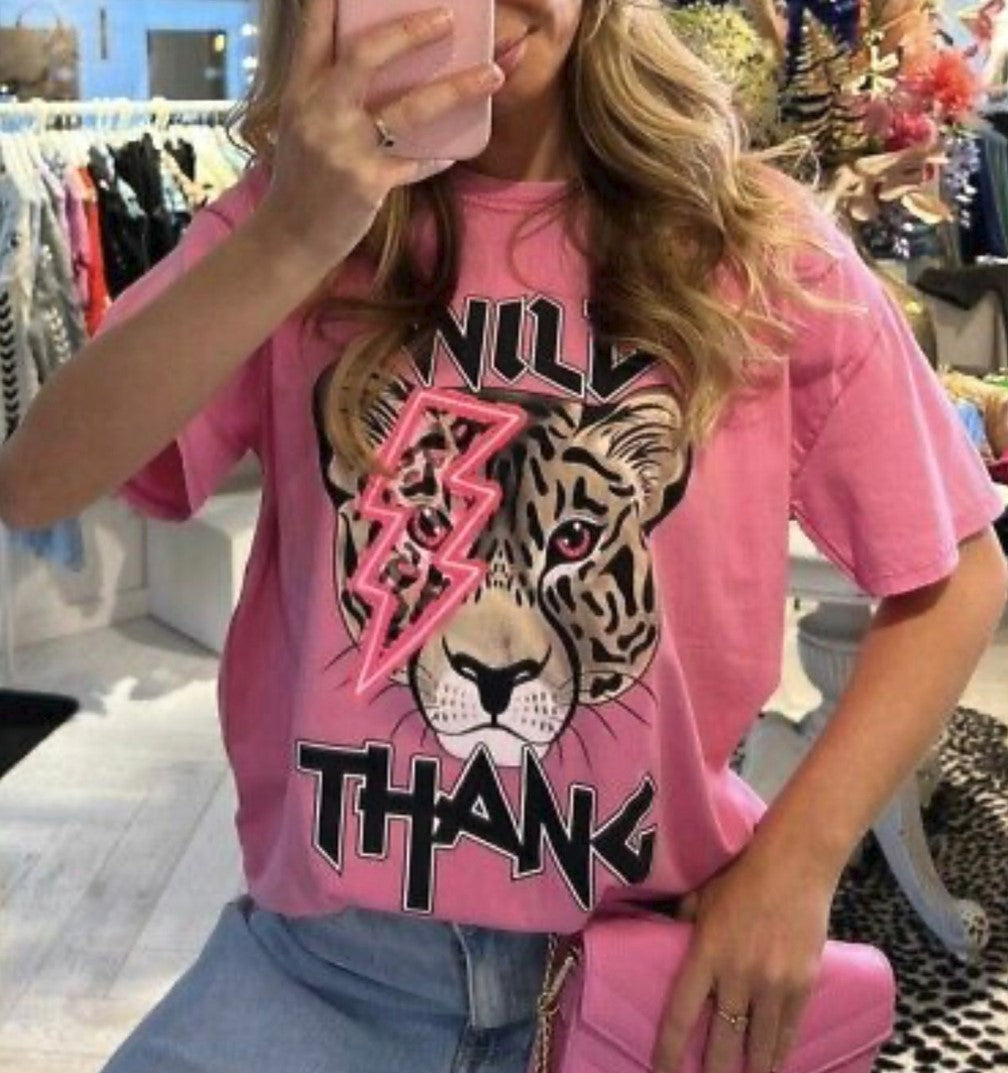 Wild Thang Printed T-shirt 🇬🇧