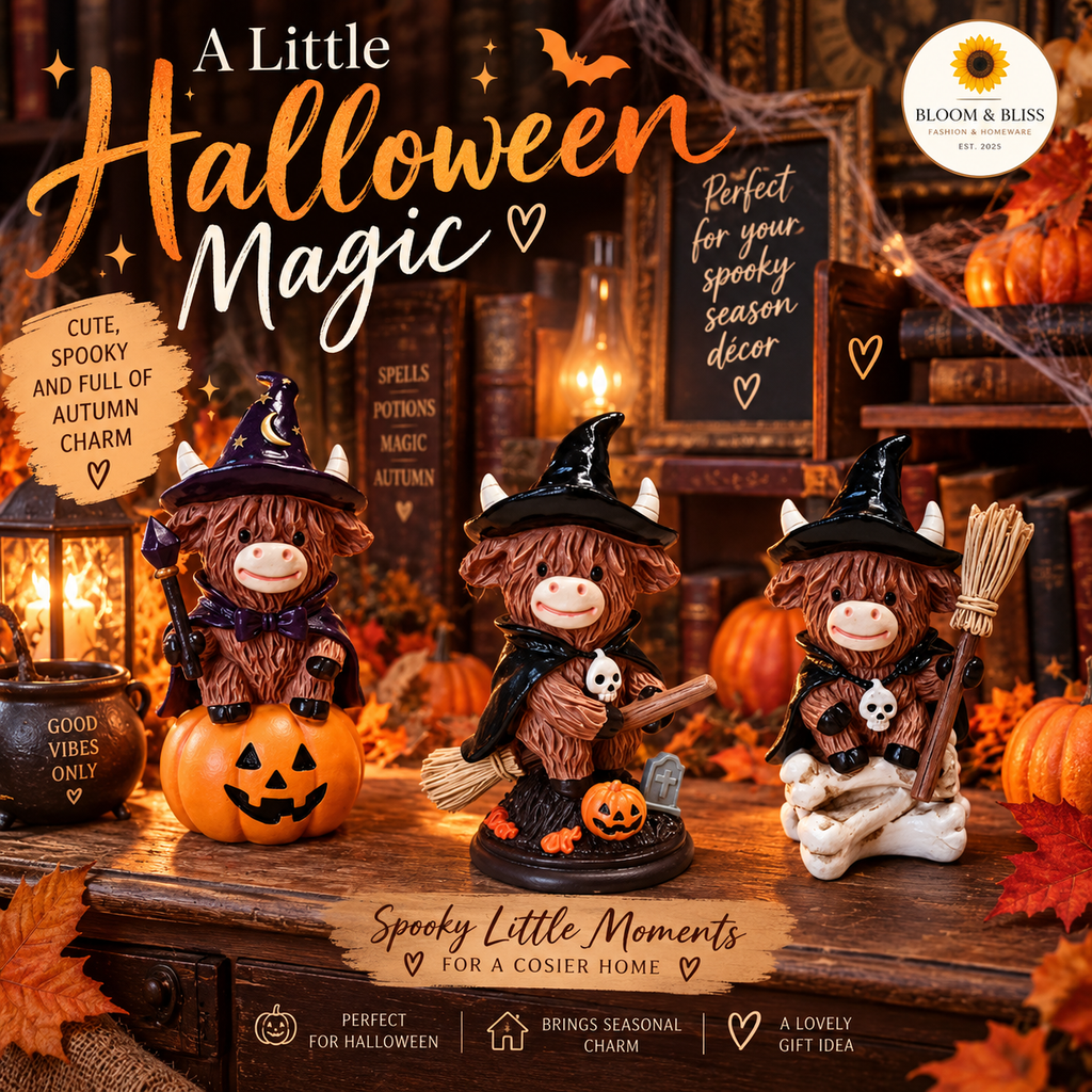 Halloween Highland Cow 🇨🇳