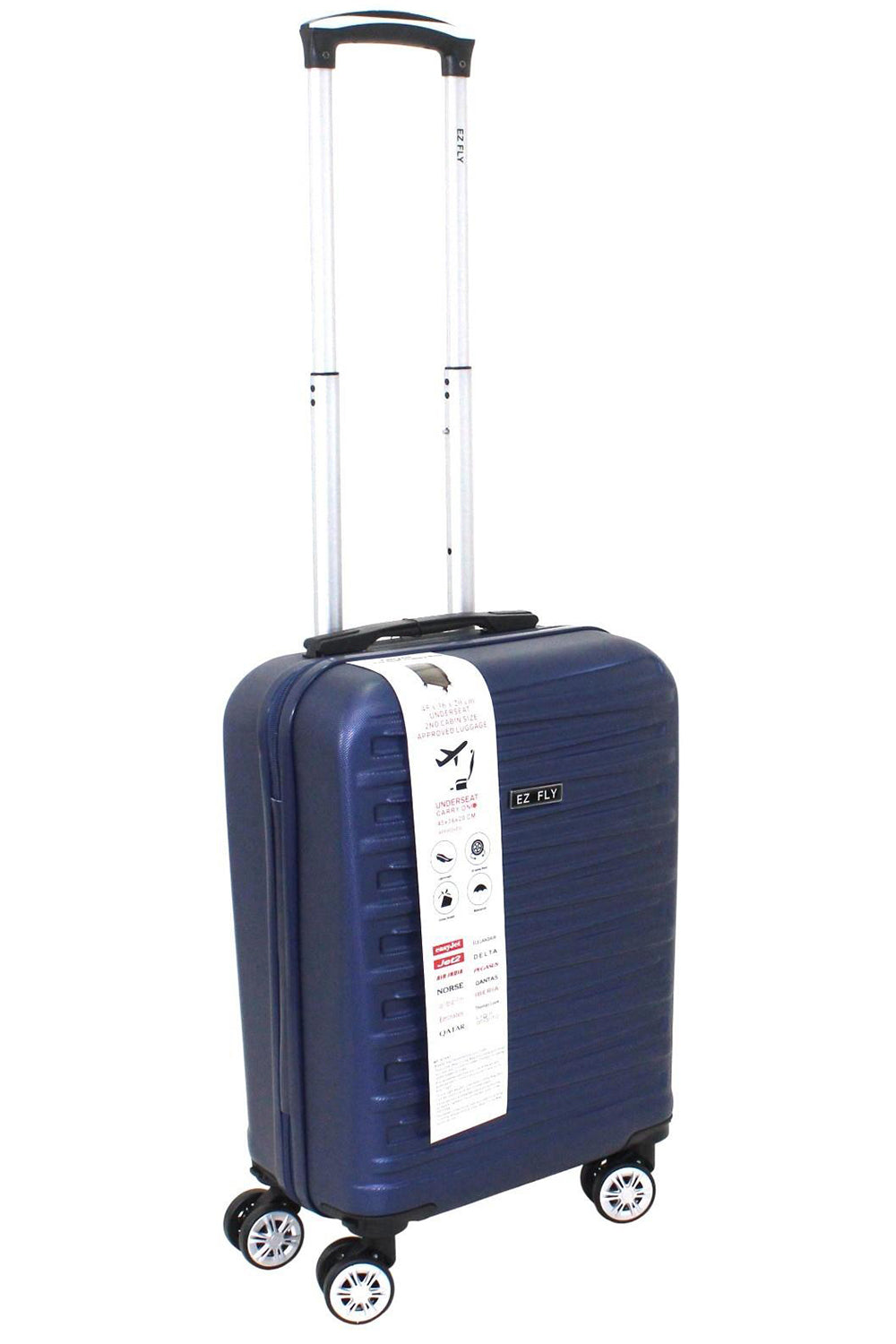 Lightweight Hard Shell Cabin Suitcase – 4 Wheel Spinner Travel Luggage 🇬🇧