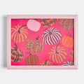 Pumpkin Print Lap Tray - Hot Pink 🇬🇧