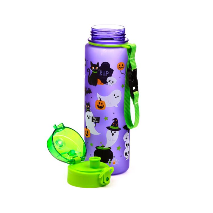 600ml Shatterproof Pop Top Water Bottle - Spooky 🇬🇧