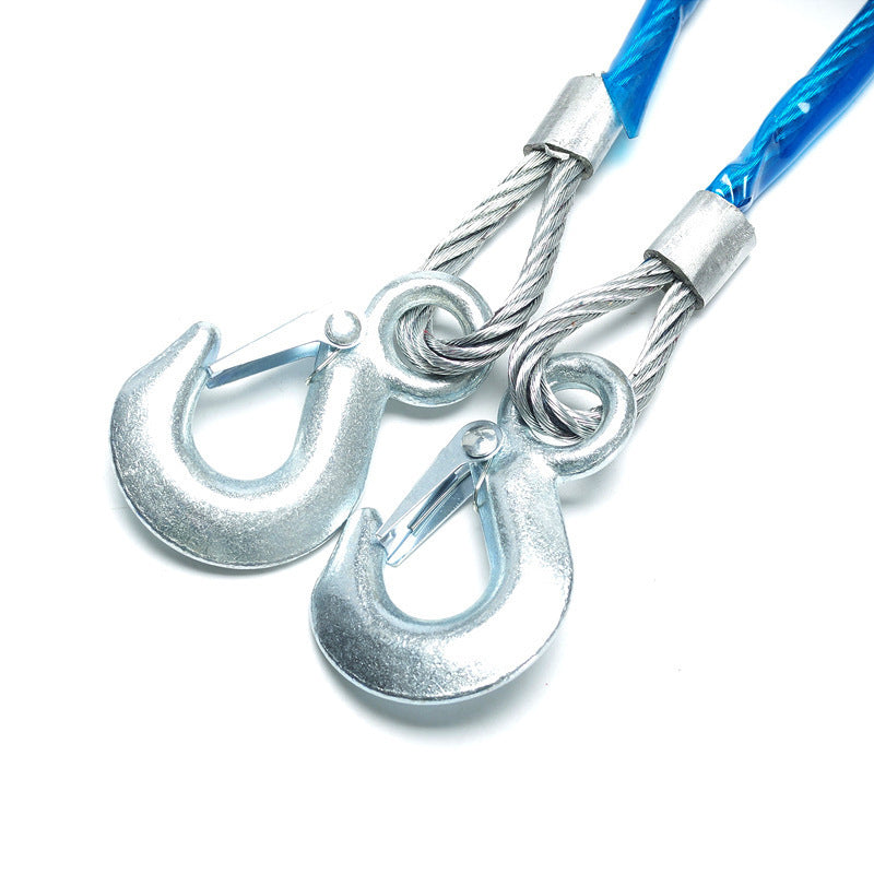 Emergency Tow Rope Heavy Duty Cable Towing for Home Travel Outdoor Camping 🇬🇧