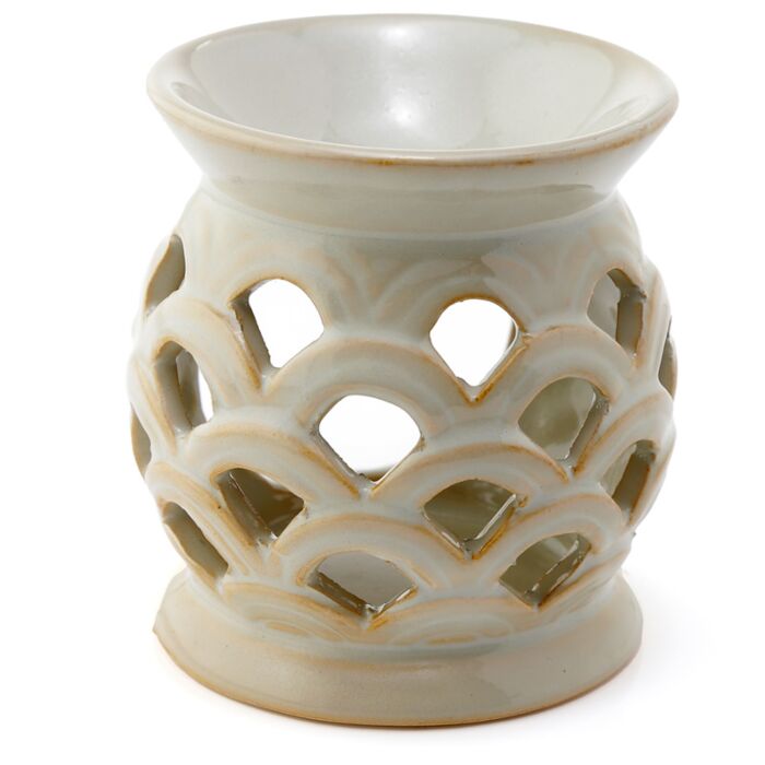 Eden Scallop Cut out Ceramic Oil Burner 🇬🇧