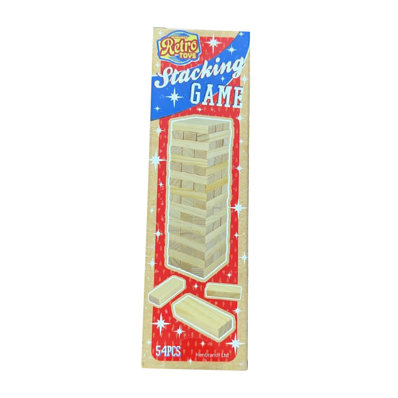 Childrens Toy Towering Hardwood Blocks Jenga Classic Game for kids Families 🇬🇧