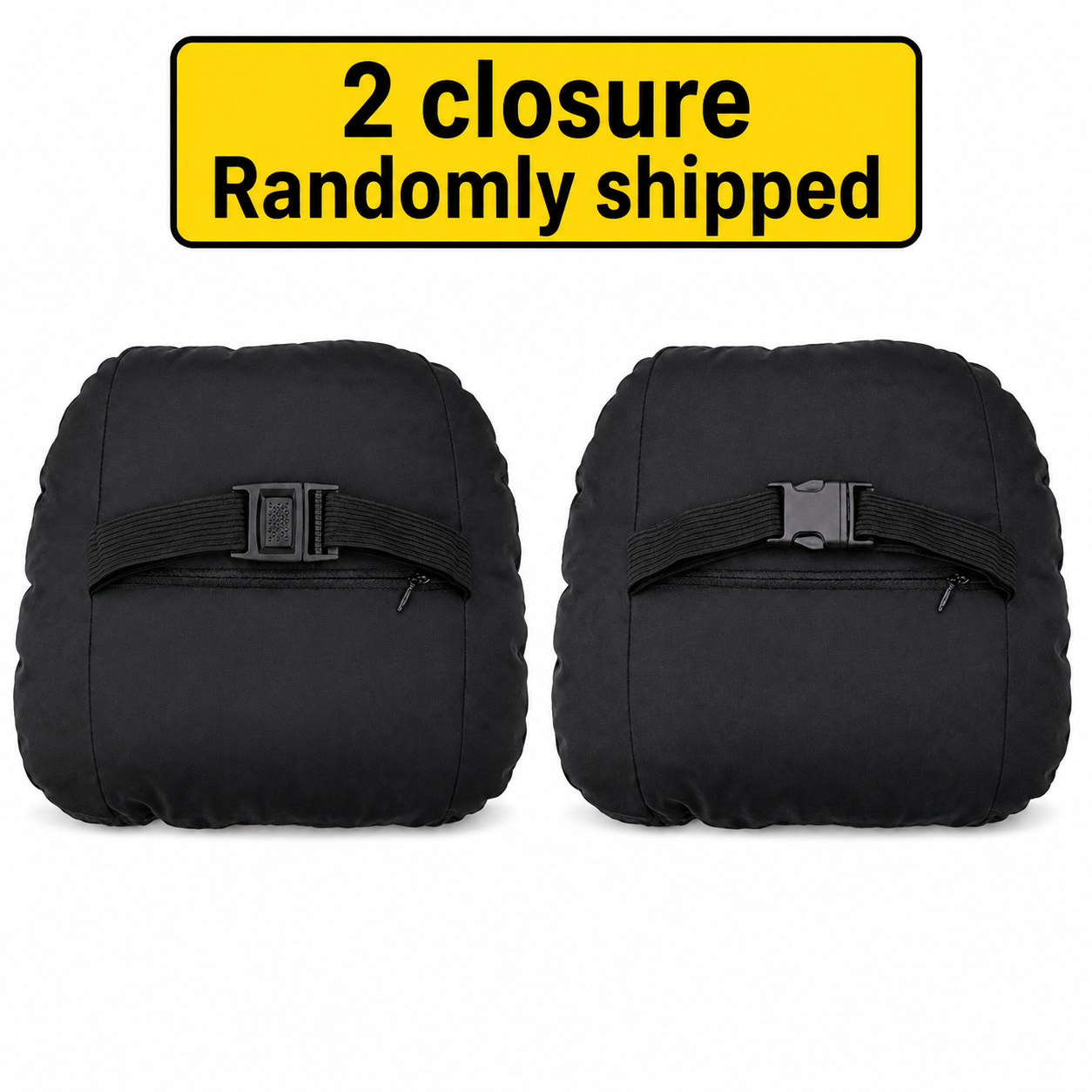 2Pack Black Car Headrest Pillow Neck Support Cushion Ergonomic Driving Comfort Pad 🇬🇧