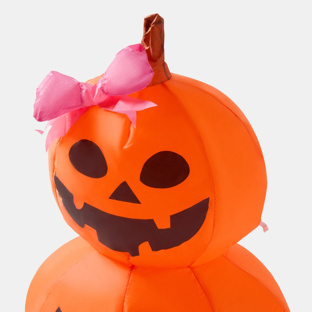 Indoor/Outdoor Self-Inflating Pumpkin Decoration - Orange 🇬🇧